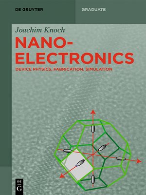 cover image of Nanoelectronics